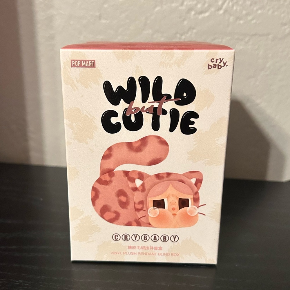 Unopened Pop Mart Wild But Cutie Crybaby Plush Pendant - Camo Cutie